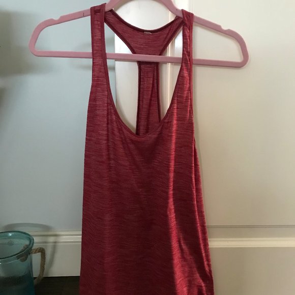 lululemon athletica Tops - Lululemon Red Tank Top